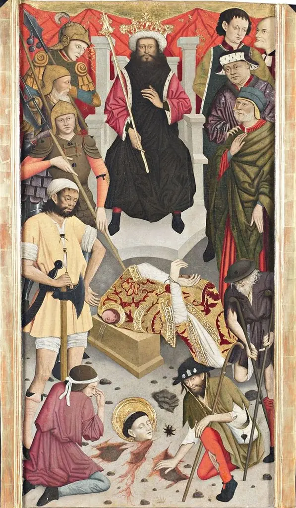 Decapitació de Sant Baldiri, by Lluís Dalmau