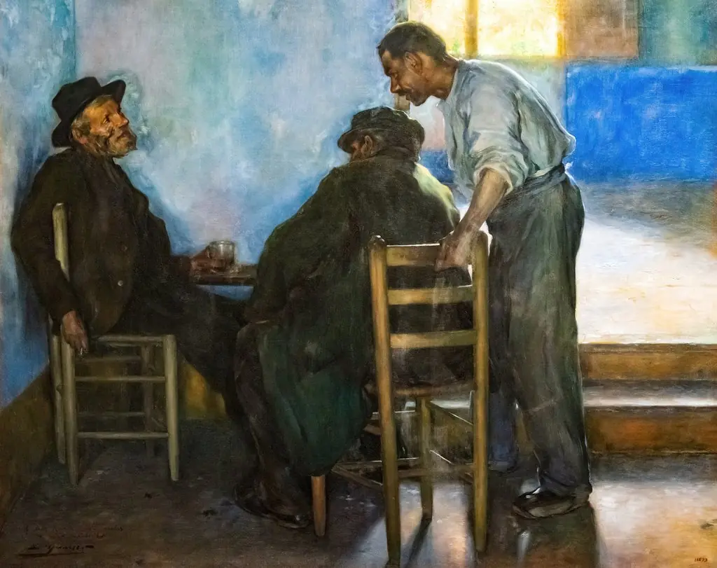 Tavern Interior, by Lluís Graner