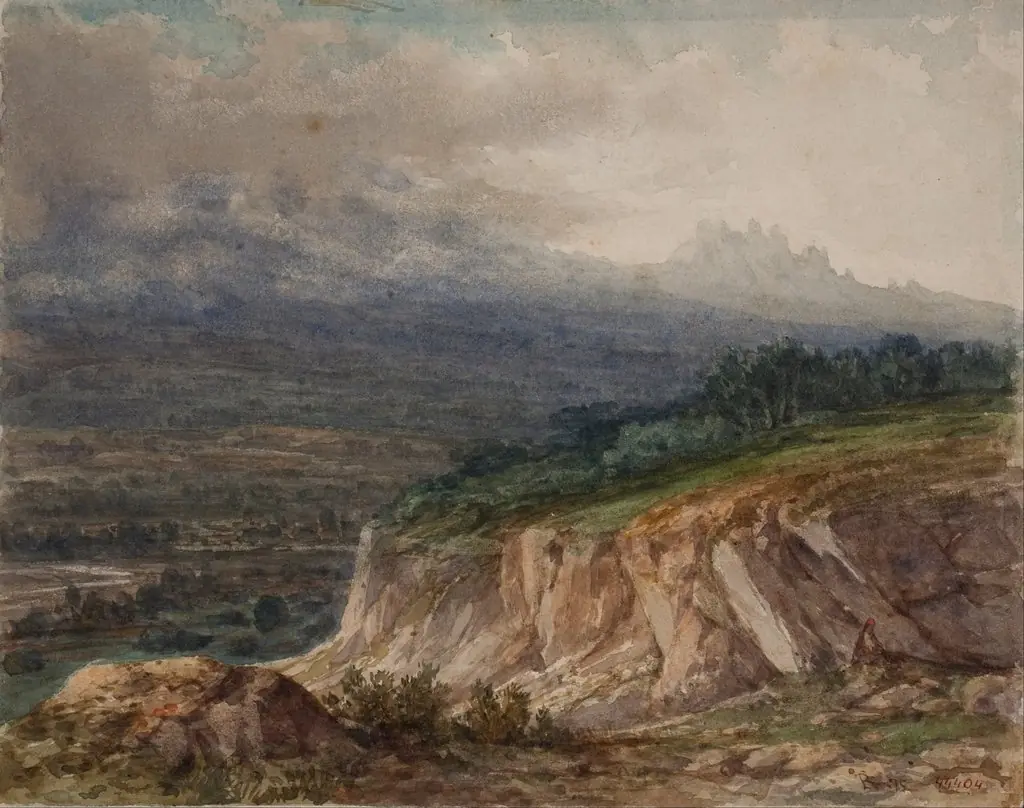 Landscape, by Lluís Rigalt