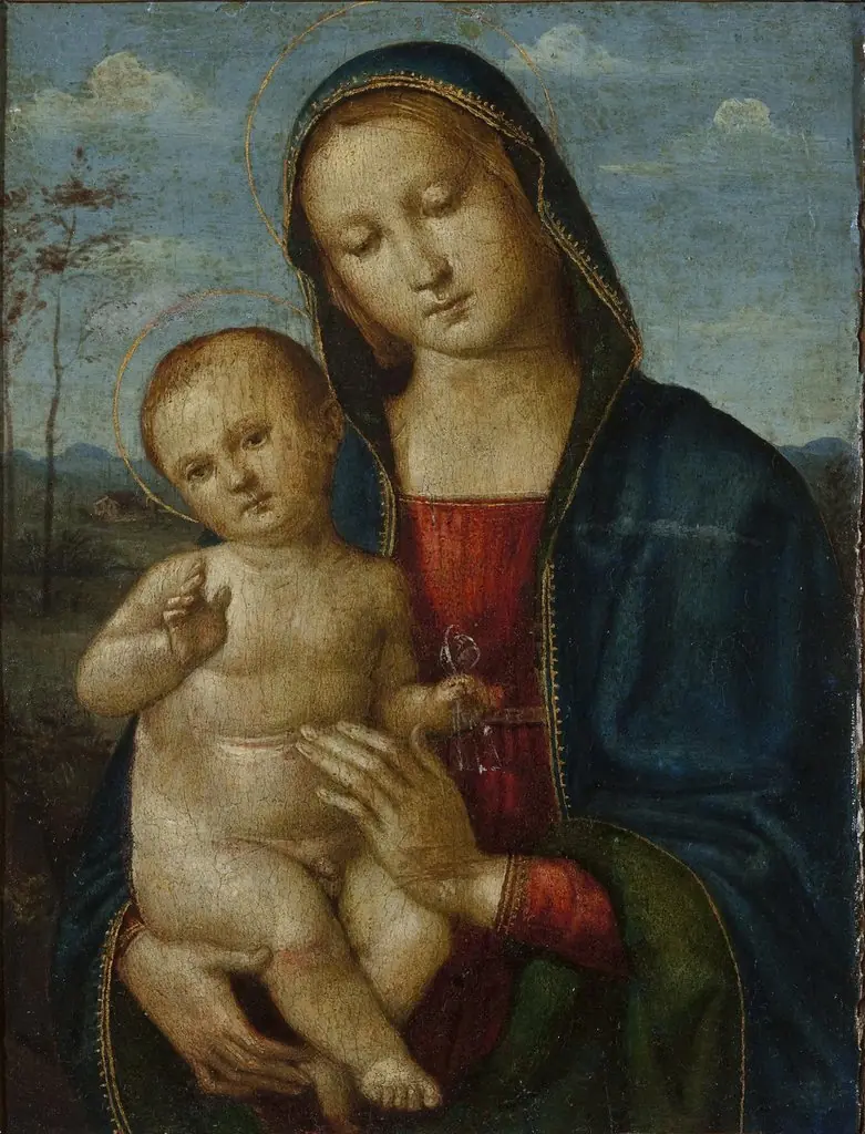 Madonna and Child, by Lo Spagna