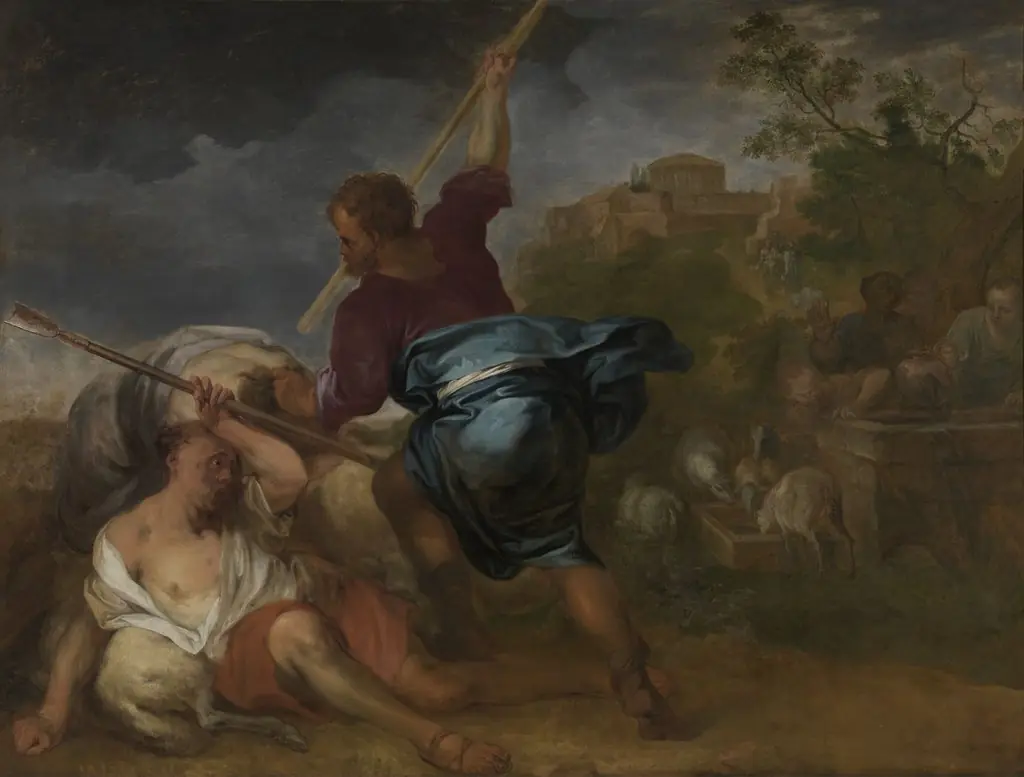 Moses defends the daughters of Jethro
