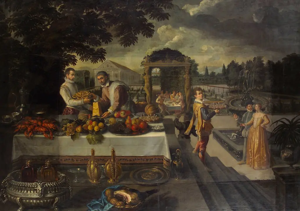 Banquet in the Park, by Lodewijk Toeput