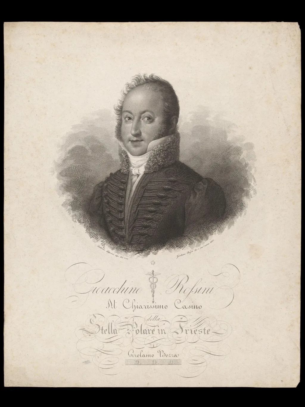 H Beard Print Collection, by Lodovico Lipparini, 1827