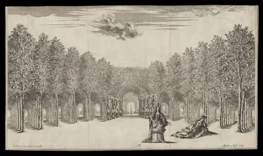 H Beard Print Collection, by Lodovico Ottavio Burnacini