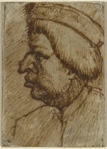 Profile of a Man, by Lombard 16th Century