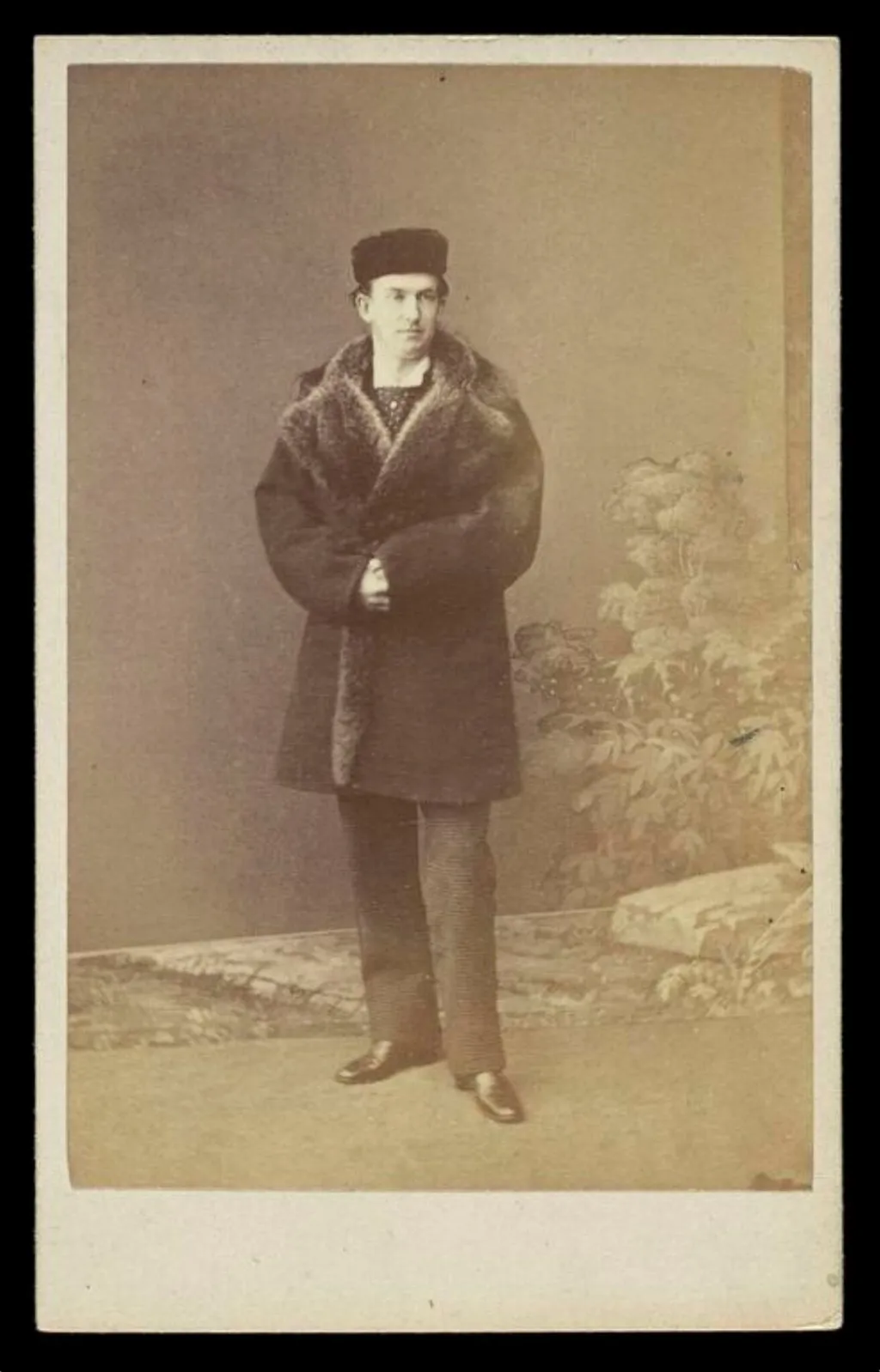 A portrait of 'Hon H. Bourke', by London Stereoscopic and Photographic Company, photographic, 1870
