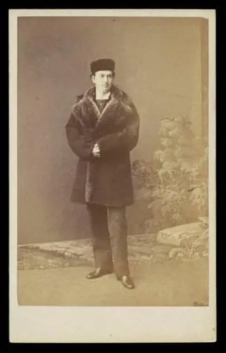 A portrait of 'Hon H. Bourke', by London Stereoscopic and Photographic Company