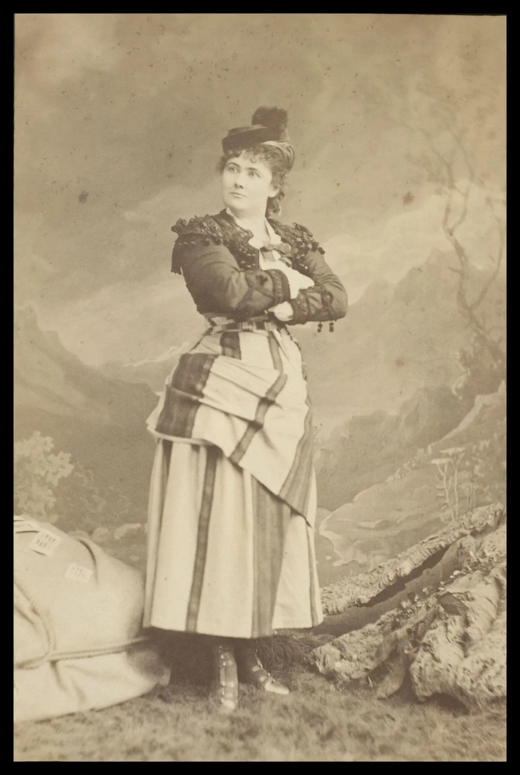 Guy Little Theatrical Photograph, by London Stereoscopic and Photographic Company, photographic, 1878