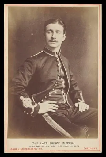 The Late Prince Imperial (Napoléon Eugène Louis Jean Joseph Bonaparte; 16 March 1856 – 1 June 1879), by London Stereoscopic and Photographic Company