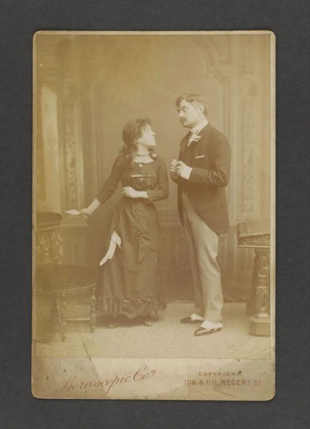 The Schoolmistress, by London Stereoscopic and Photographic Company, photographic, 1886