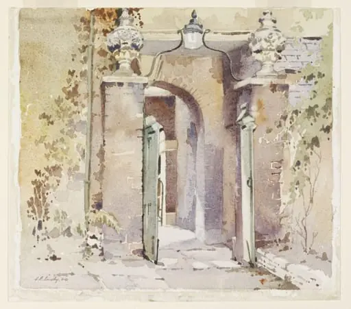 A gateway, Exeter, by Longley