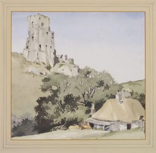 Corfe Castle, by Longley