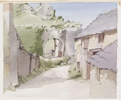 The Gateway, Corfe Castle, by Longley