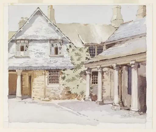 The Guildhall, Totnes, by Longley