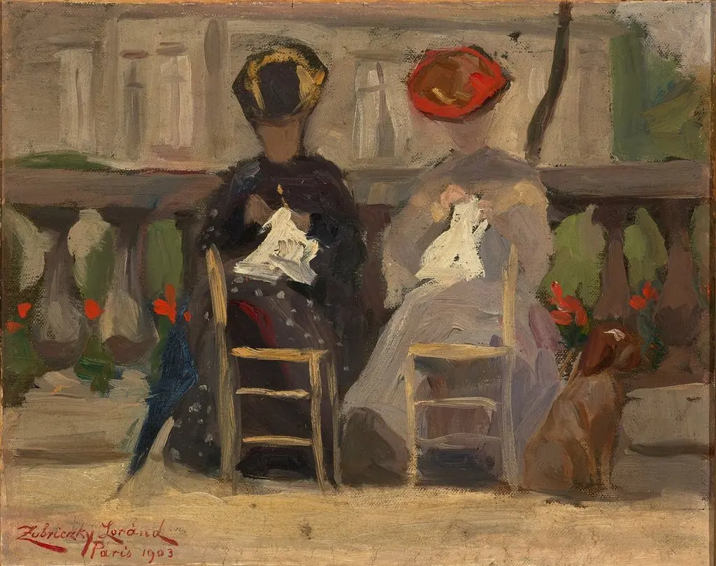 Sewing Women, by Loránd Zubriczky