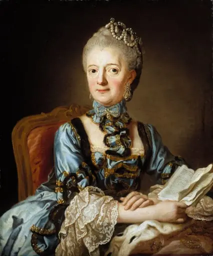 Kuningatar Lovisa Ulrika, by Lorens Pasch nuorempi / den yngre / the Younger
