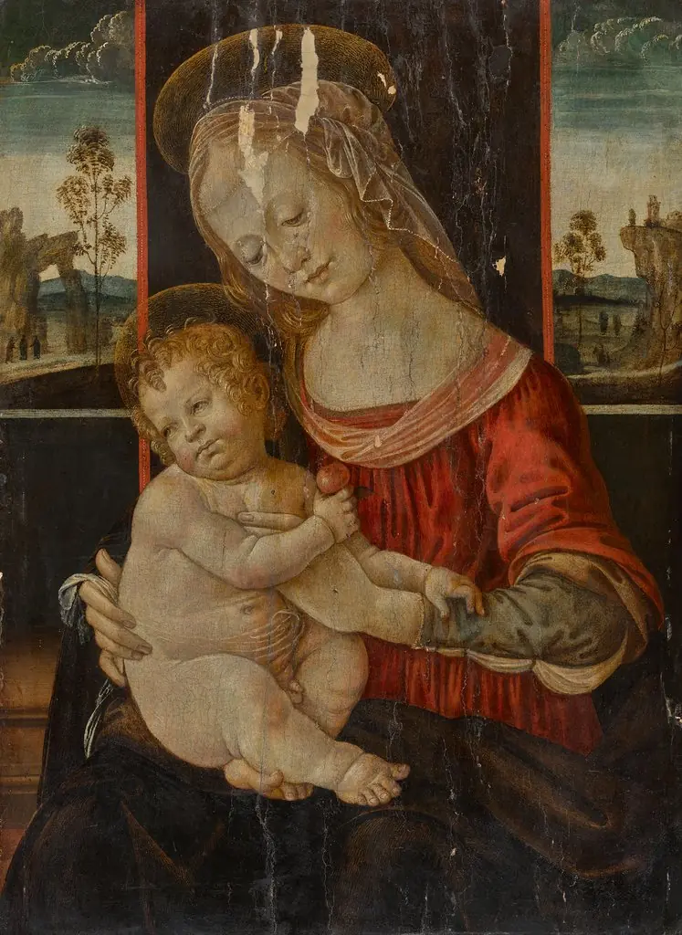 Madonna and Child, by Lorenzo di Credi