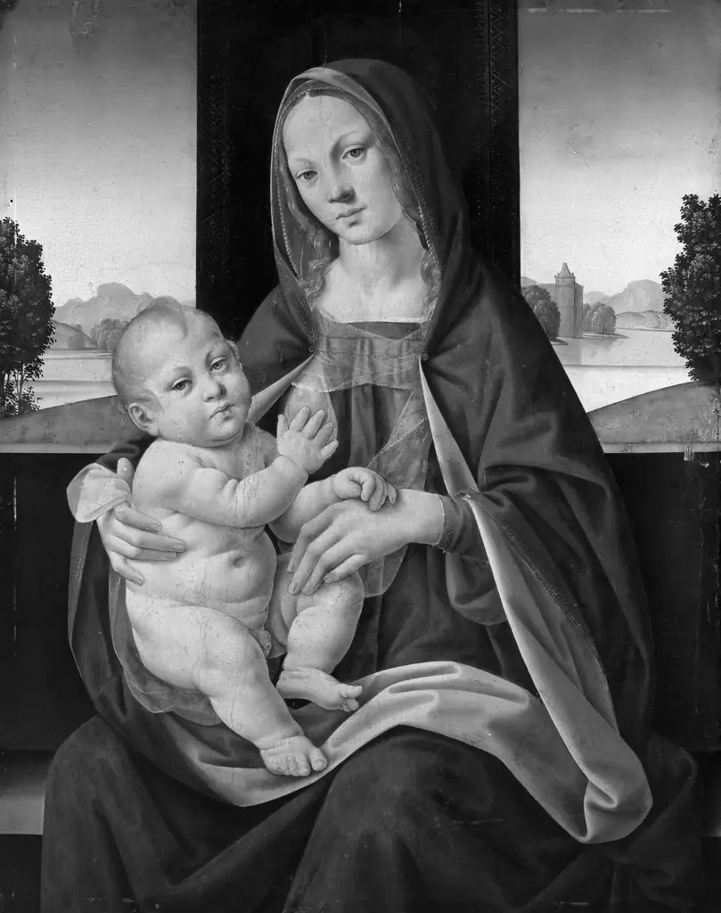 Madonna and Child, by Lorenzo di Credi