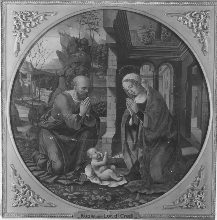 Nativity of Jesus, by Lorenzo di Credi
