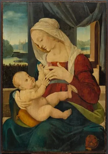 Virgin and Child, by Lorenzo di Credi