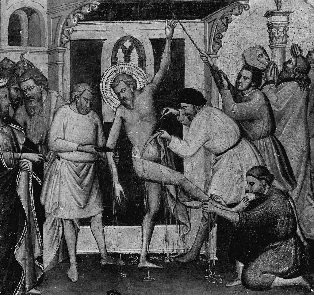 Martyrdom of Saint Bartholomew, by Lorenzo di Niccolò, unspecified, 1407
