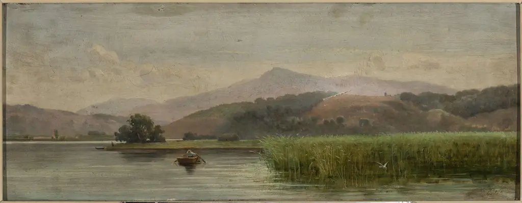 Lake Chiusi in Tuscany, by Lorenzo Gelati