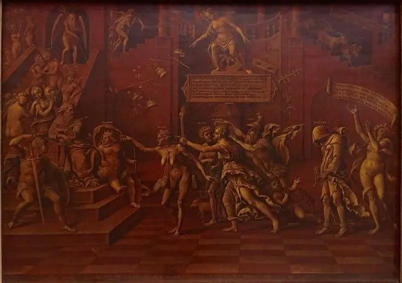 Allegory of Slander or, Allegory of Fortune, by Lorenzo Leonbruno