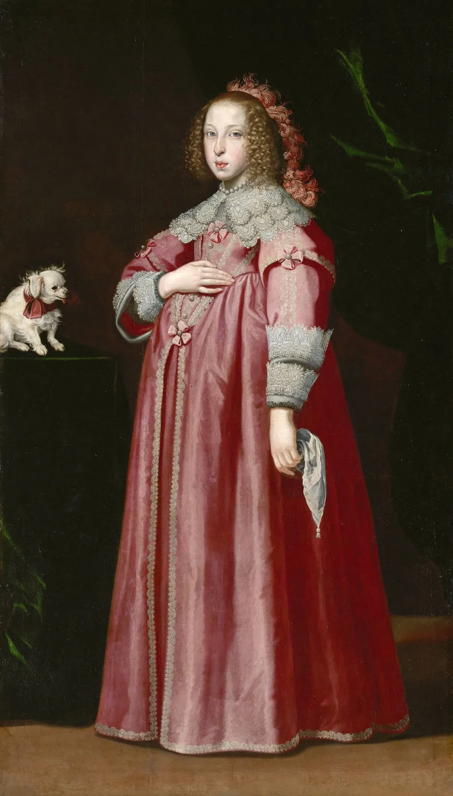 Empress Maria Leopoldine, by Lorenzo Lippi, oil, 1649