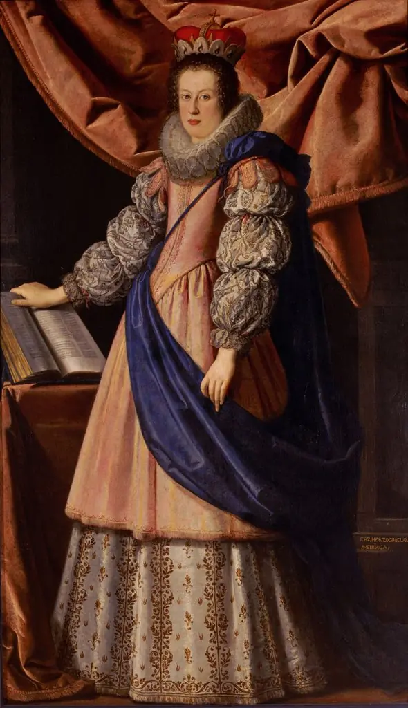 Portrait of Claudia de' Medici, by Lorenzo Lippi