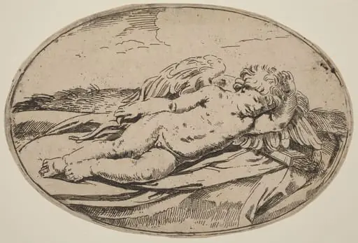 Sleeping Cupid, by Lorenzo Loli