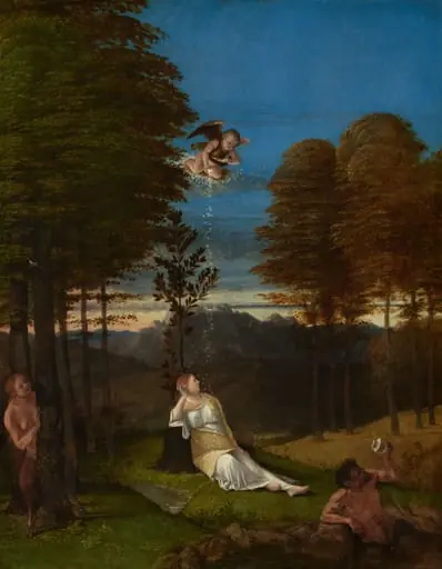 Allegory of Chastity, by Lorenzo Lotto