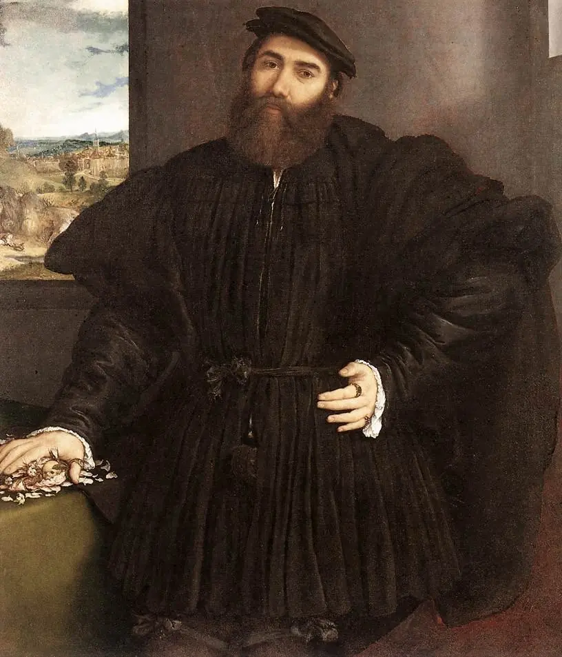 Portrait of a Gentleman, by Lorenzo Lotto