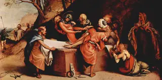 The Entombment of Christ, by Lorenzo Lotto, 1513