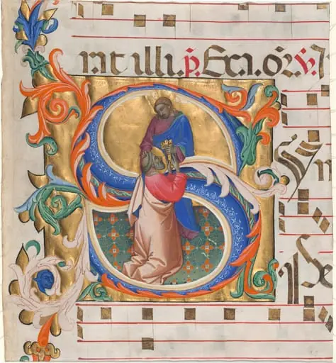 Christ Giving the Keys to Saint Peter, by Lorenzo Monaco