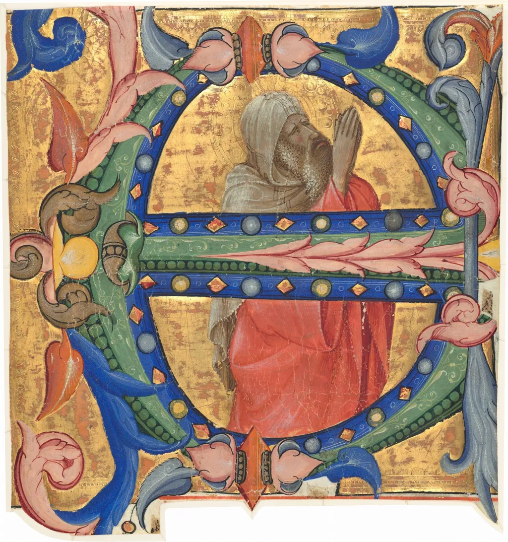 Praying Prophet, by Lorenzo Monaco, 1412