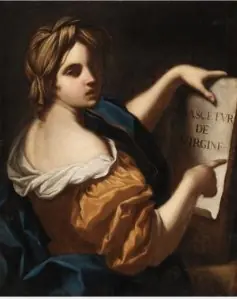 Albunea, the Tiburtine Sibyl, by Lorenzo Pasinelli