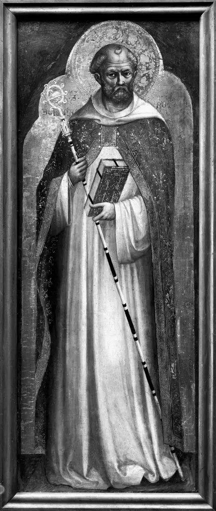 Saint Bernard, by Lorenzo Veneziano