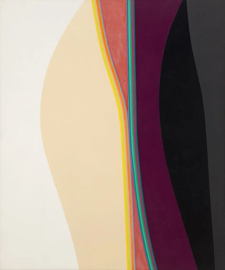 Untitled, by Lorser Feitelson, oil, 31