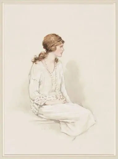 Joan Jackson (later Mrs. W.A. Paton)., by Louie Burrell