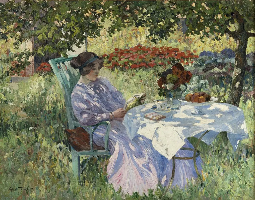 El jardín Asoleado, by Louis Abel-Truchet