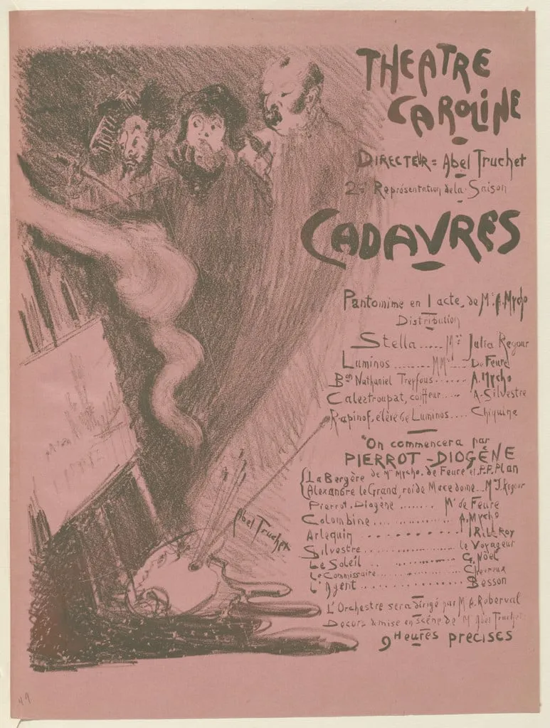 Untitled, by Louis Abel-Truchet, ink, 1890