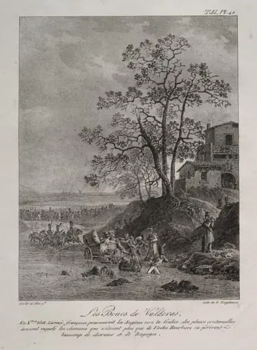 Spanish Campaign: The Mires of Valderas, Province of Leon, by Louis Albert Guislain Bacler d'Albe