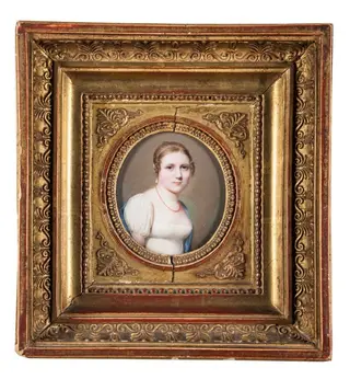 Fanny Uginet, m. Mercier, by Louis-Ami Arlaud-Jurine