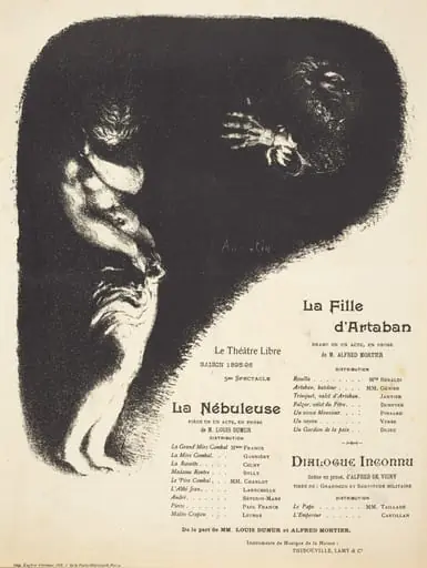 La Fille d'Artaban; La Nébuleuse; Dialogue inconnu, by Louis Anquetin