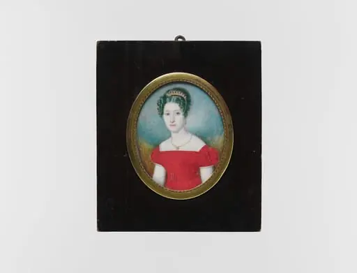 Eugenie Simon, by Louis Antoine Collas