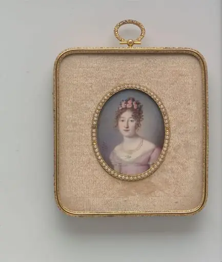 Portrait of a Lady, by Louis Antoine Collas