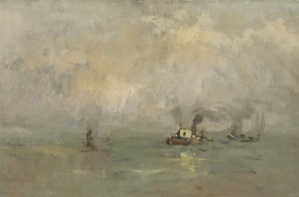 Morning, by Louis Artan, oil, 1873