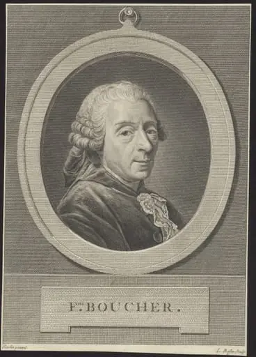 Portrait of François Boucher, by Louis, Bosse