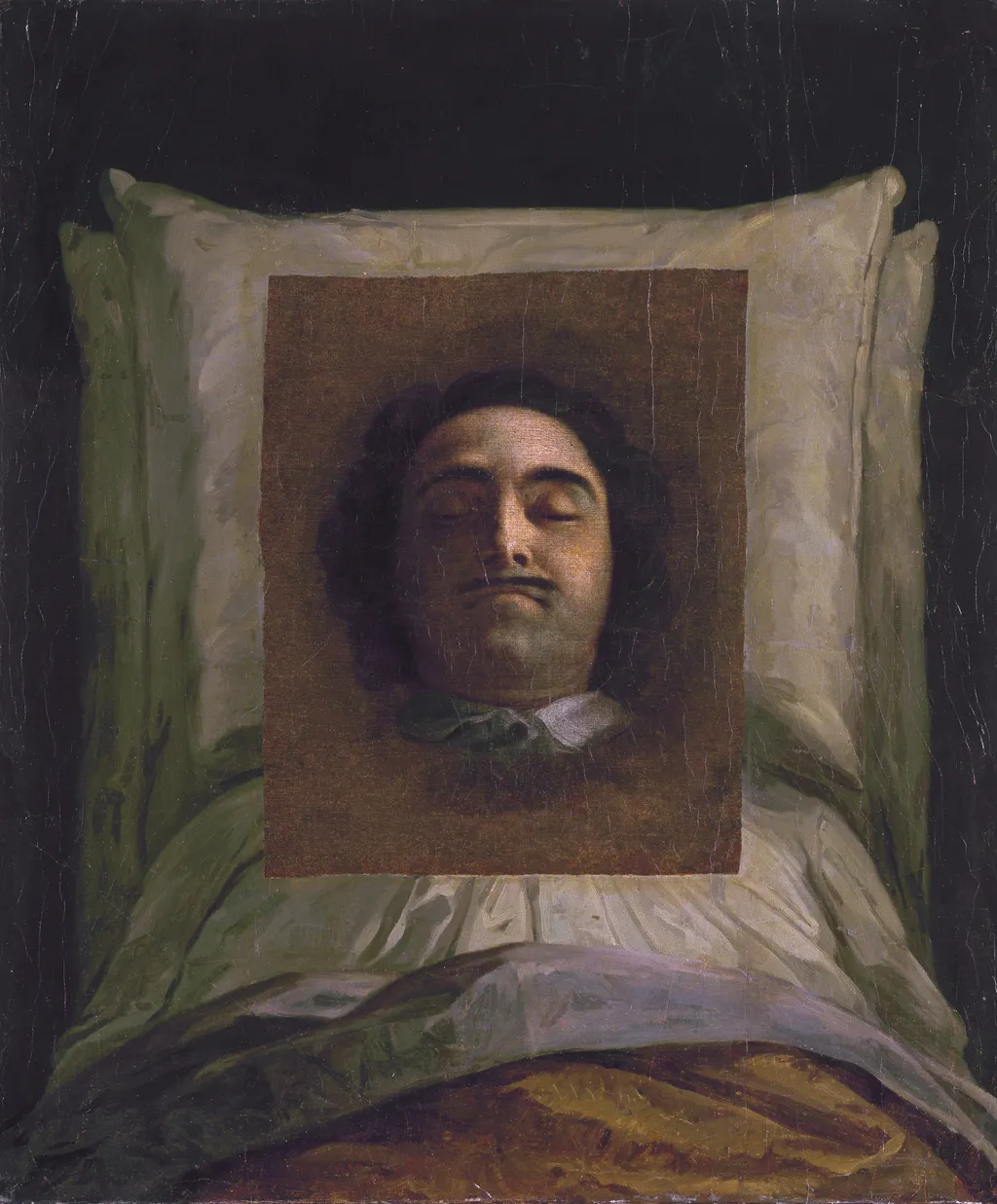 Portrait of Peter the Great on his Death-Bed, by Louis Caravaque, oil, 1725