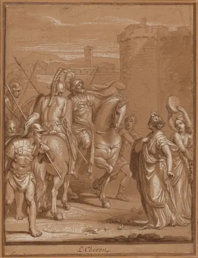 Daughter of Jephthah, by Louis Chéron